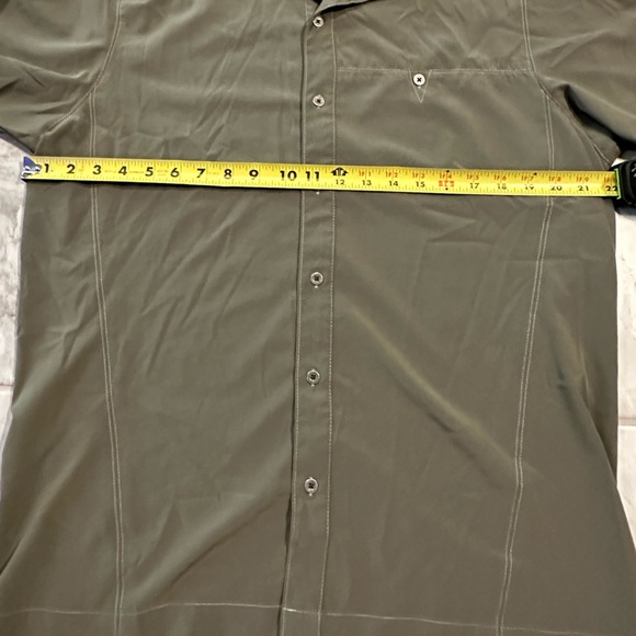Kuhl Renegade Tufflex button down shirt sage green Medium - Picture 4 of 8